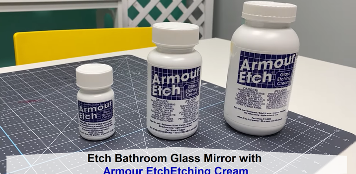 What are Some Easy Glass Etch Ideas with Armour Etch?