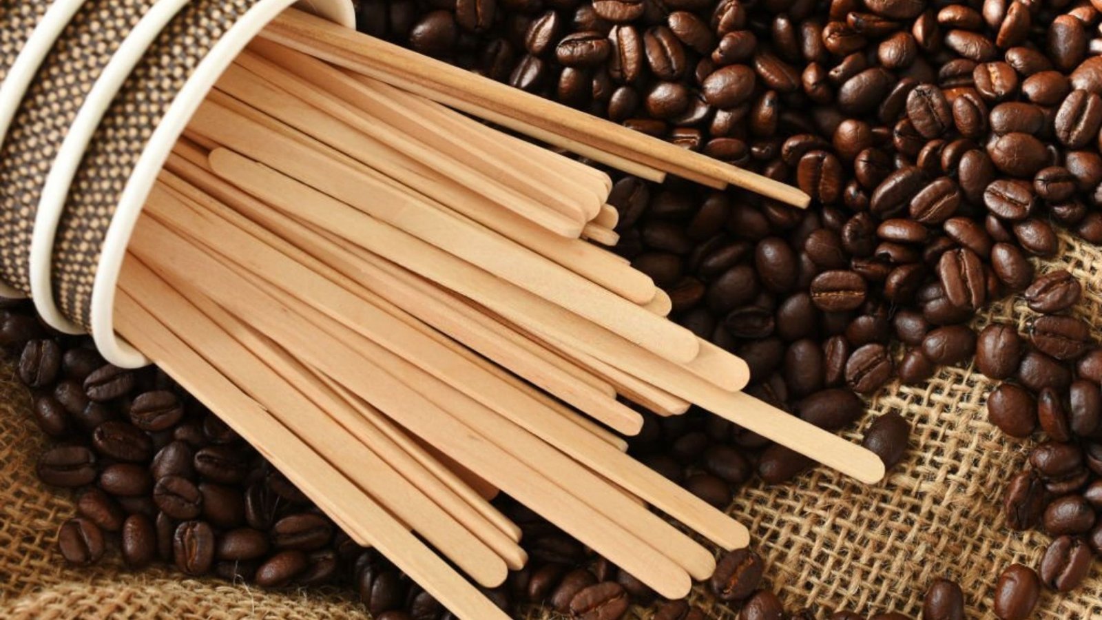 wooden coffee stirrer